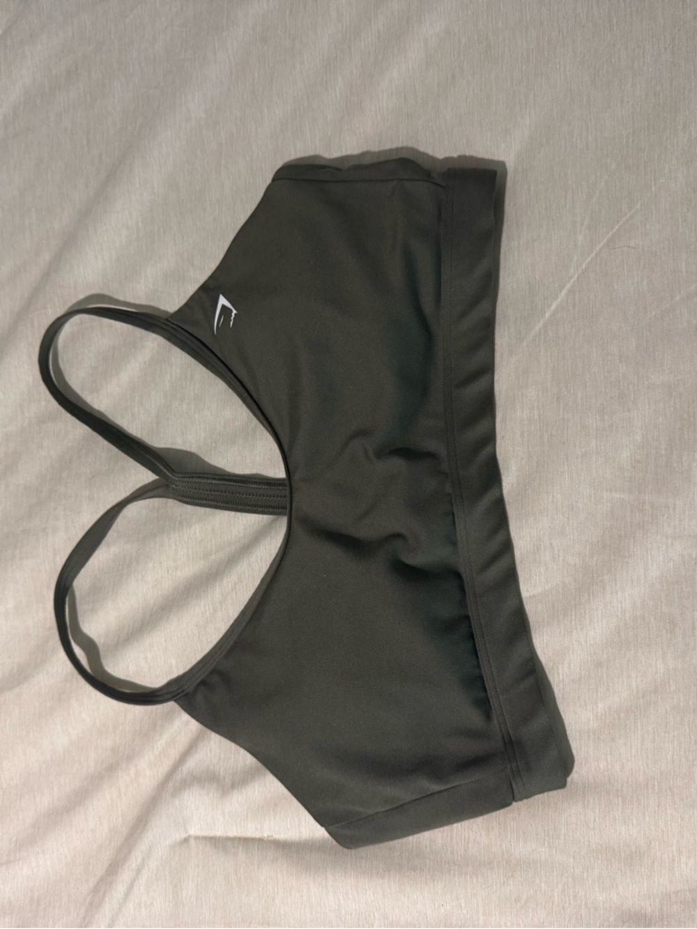 Gymshark green Sports Bra - Supportive Racerback